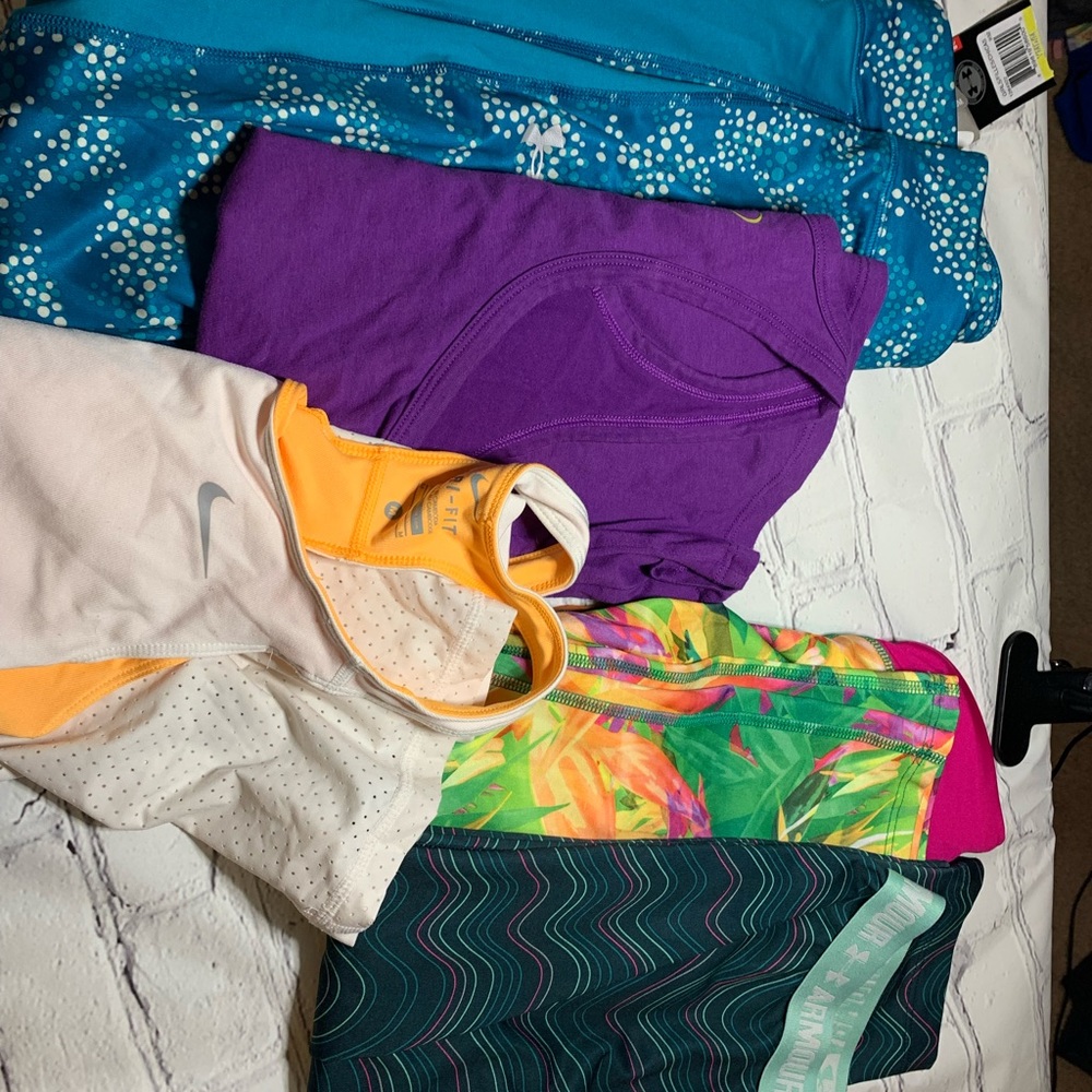 Girls youth size medium athletic pieces